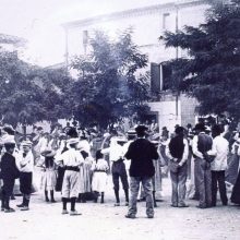 Fête votive du 14 juillet vers 1900