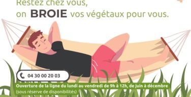 Broyage des végétaux à domicile